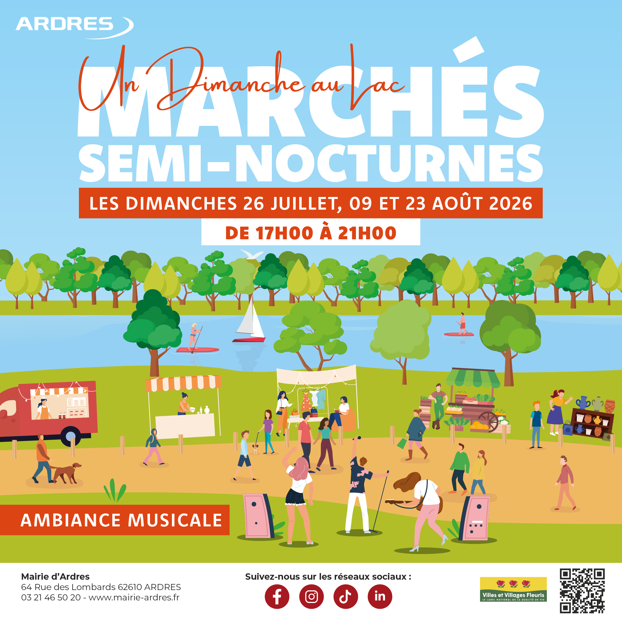 "Un dimanche au Lac" au Lac d'Ardres