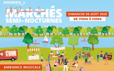 UN DIMANCHE AU LAC : DEUXIÈME MARCHÉ SEMI-NOCTURNE CE DIMANCHE 09 AOÛT