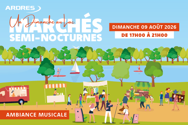 UN DIMANCHE AU LAC : DEUXIÈME MARCHÉ SEMI-NOCTURNE CE DIMANCHE 09 AOÛT