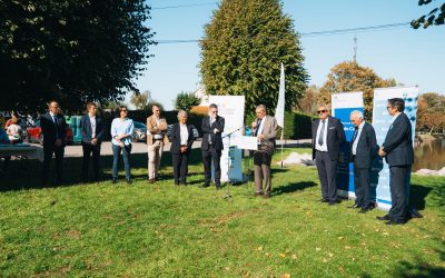 INAUGURATION DES TRAVAUX DES BERGES DU CANAL D’ARDRES