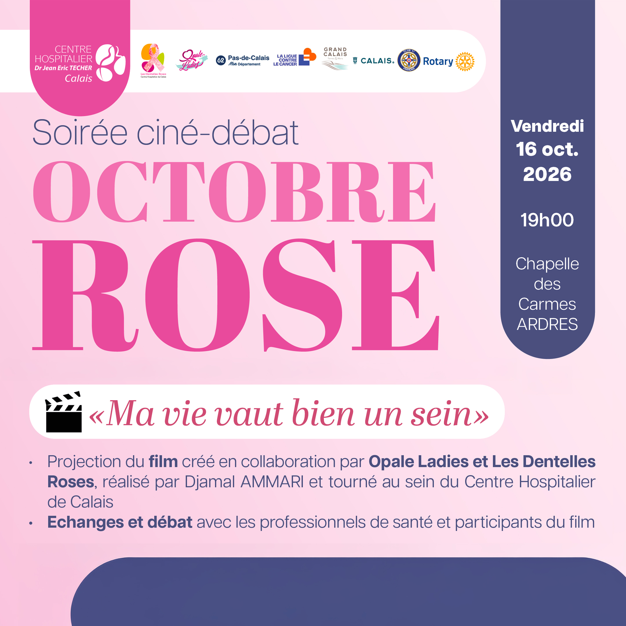 Soirée ciné-débat : « Ma vie vaut bien un sein »